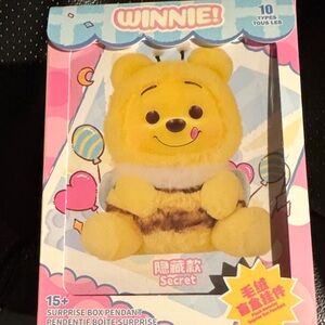 Disney Winnie the Pooh Yellow Plush Blind box NEW